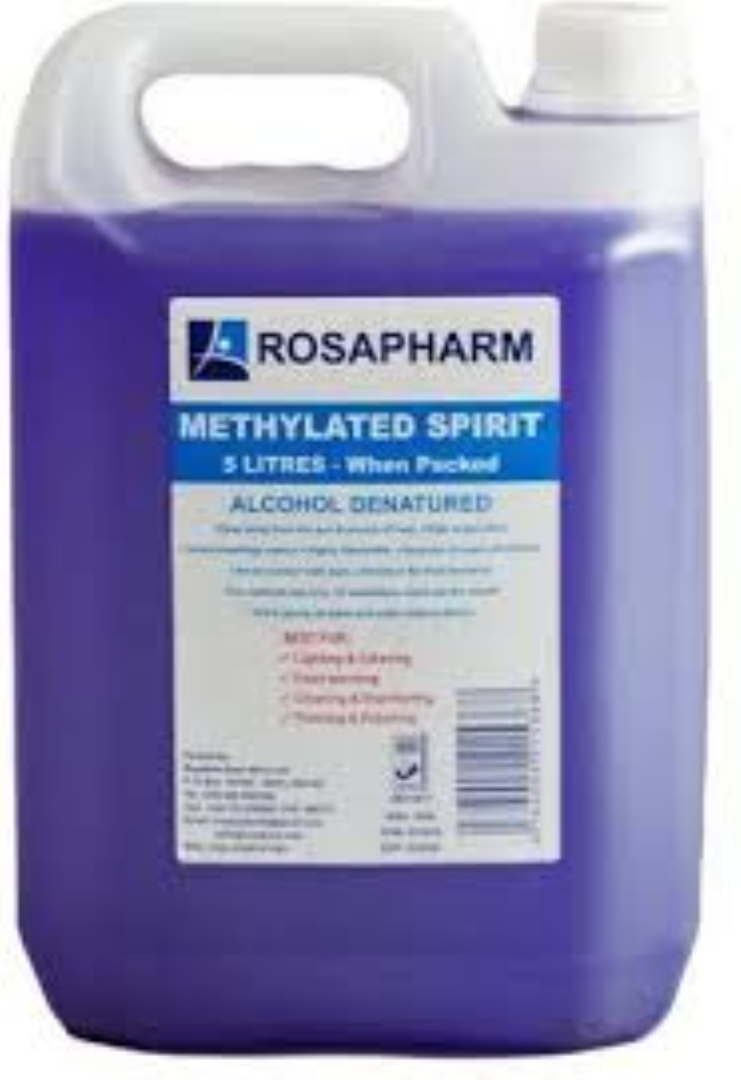 ROSAPHARM METHYLATED SPIRIT 5L